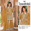 Tawakal 1316 Naylon Orgenza  With Embroidery Work Top With Plazo Dupatta Bulk Orders In India